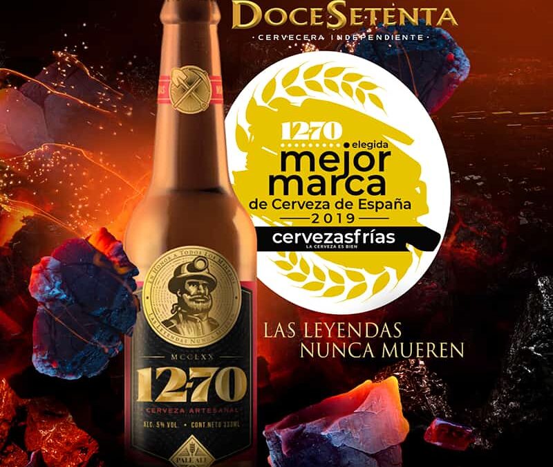 12·70 elegida la Mejor Marca de Cerveza de España - Nuestra historia - Doce Setenta