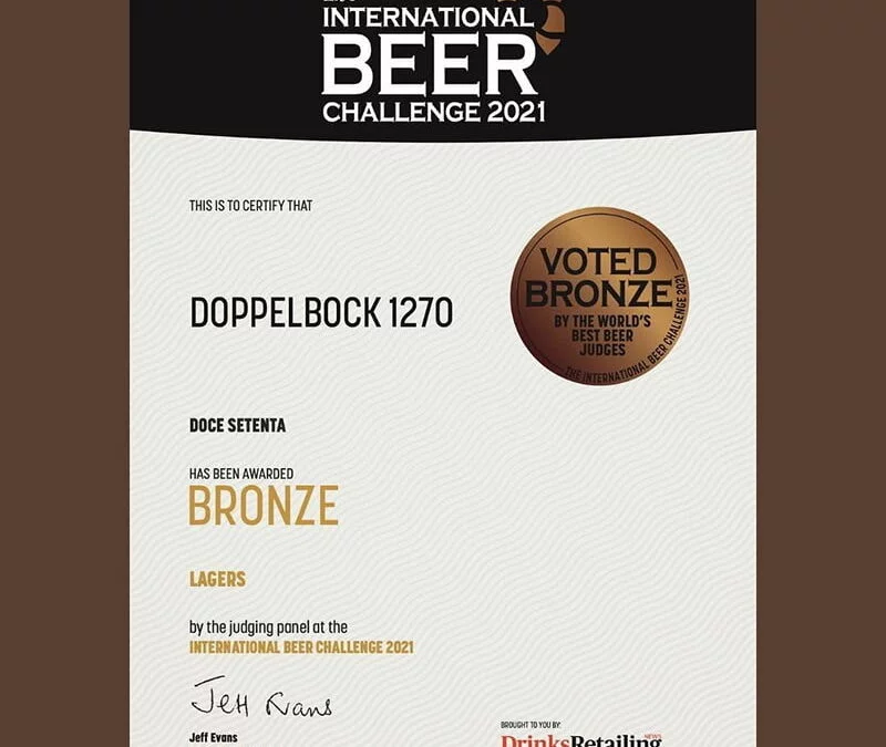 Tercera mejor cerveza del mundo - Nuestra historia - Doce Setenta