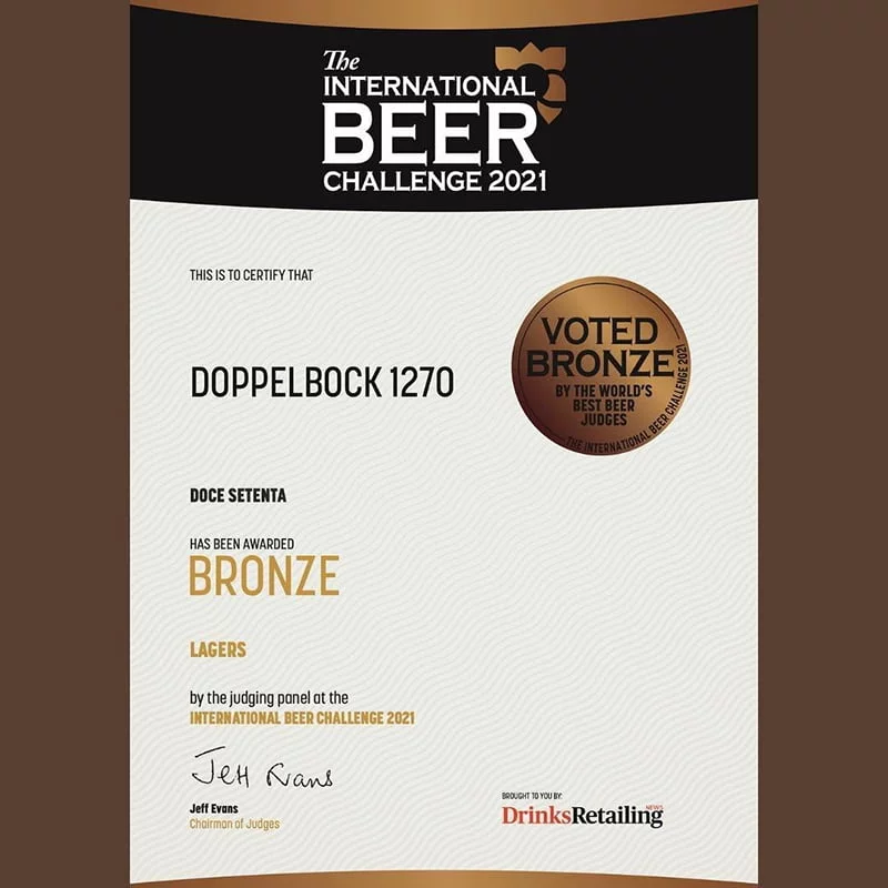 Tercera mejor cerveza del mundo - Nuestra historia - Doce Setenta Tercera mejor cerveza del mundo - Nuestra historia - Doce Setenta